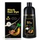 MOISTAR Black Hair Dye Shampoo 3 in 1 for Gray Coverag Color Shampoo for WomenMen Instant Herbal Semi Permanent champu para canas
