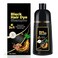 MOISTAR Black Hair Dye Shampoo 3 in 1 for Gray Coverag Color Shampoo for WomenMen Instant Herbal Semi Permanent champu para canas