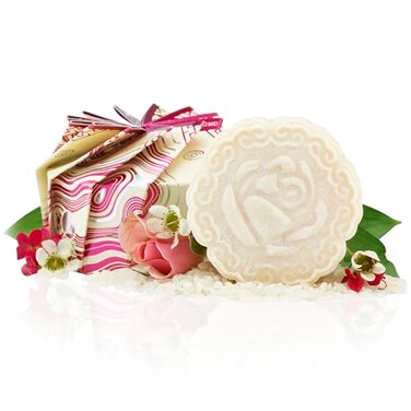 Viori Chamomile Rose Essential Oil Shampoo Bar Made with Rice Water Handcrafted All Natural Shampoo Bars Sulfate Free