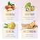 Herbishh Travel Pack Hair Dye Color Shampoo 8 pc Argan Hair Mask Sachet Chestnut Brown 15 Sachets