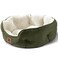 Asvin Medium Dog Bed for Medium Dogs Cat Beds for Indoor Cats Pet Bed for Puppy and Kitty Extra Soft Machine Washable with AntiSlip WaterResistant Oxford Bottom Green 25 inches