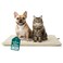 FurHaven ThermaNAP Self Warming Cat Mat Dog Bed for Crates with SelfWarming Technology for Cozy Rest Fully Machine Washable Small Plush Faux Fur Cream