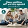 FurHaven ThermaNAP Self Warming Cat Mat Dog Bed for Crates with SelfWarming Technology for Cozy Rest Fully Machine Washable Small Plush Faux Fur Cream