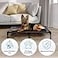 PETMAKER Elevated Dog Bed Cover 36x30Inch Replacement Pet Bed Cover with Mesh Panel for IndoorOutdoor Use Dog Cot Not Included by Blue