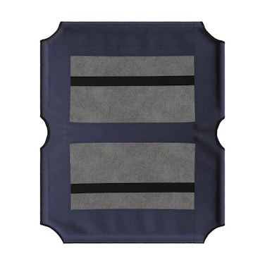 PETMAKER Elevated Dog Bed Cover 36x30Inch Replacement Pet Bed Cover with Mesh Panel for IndoorOutdoor Use Dog Cot Not Included by Blue