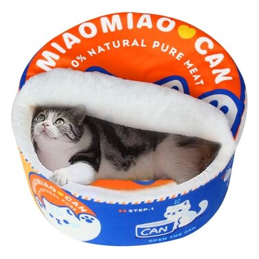 &aring;&macr;&micro;&aring;&sup1;&cedil; Ramen Noodle Dog Cat BedKeep Warm and Super Soft Creative Pet Nest for Indoor CatsRemovable Washable Cushion for Small Medium Large Dogs and Cats