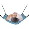 zhuohai Cat Hammock for Cage Hanging Summer Breathable Coolness Oxford Cat Hammock Bedwith Straps and Metal Hooks Bed for Cats Small Dogs Rabbits