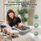 JUNSPOW Cat Desk Bed OneClick FoldingSunken Design SpaceSaving SemiCircular Cat Bed Soft Faux Rabbit Fur Material Suitable for Various DesktopsMaximum Hold Up to 40lb