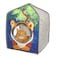 Kitty City Safari Jungle Tiger PopUp Cat House Collapsible Indoor Cat Hideout with Peekaboo Openings Lightweight Foldable Cat Playhouse