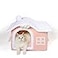 Jiupety Rabbit Cat Houses for Indoor Cats Chimney Cute Cat Bed Cave Enough Interior Space Cartoon Soft Pet House Up to 37 lbs Kitten Pink