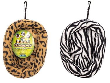 Ware Manufacturing 2 Pack Safari Sleeper Beds for Small Animals Medium Colors May Vary
