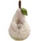 PAPIEEED PearShaped Hamster Pouch Bed Plush Sugar Glider Hideout Small Pet Habitat Decoration Cozy Cage Accessories for Mice Gerbil Golden Bear Degu