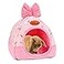 YUEPET Bunny Bed Warm Guinea Pig Cave Beds Cute Bowknot House Big Hideouts Cage Accessorie for Dwarf Rabbits Hamster Bunny Ferrets Rats Hedgehogs ChinchillaCarrot
