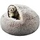 FULUE Ferret Bed Cave Bed and HideoutFerret Hideaway Bed Accessories for CageBrown