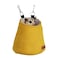 HardcorePet Sugar Glider Pouch Warm Nest Bed Sleeping Pouch Bag for Sugar Glider Accessories and Toys Small Animal Cage Sleep Bag Sack Swing Hanging Bed Yellow