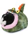 JanYoo Hedgehog Rat Bed Guinea Pig House Hamster Supplies Chinchilla Cage Ferret Rat GerbilSCrocodile