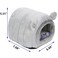 YUANST Hedgehog Bed Cave Nest Hideout Hamster Guinea Pigs Small Animals Cage Supplies Warm HouseGray