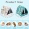 UPINS 2 Pack 98 inches Guinea Pig Bed Guinea Pig Hideout Washable Small Animal House Cage Accessories for Dwarf Rabbits Chinchillas Hamsters Hedgehogs Ferrets Bearded Dragons and Rats