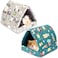 UPINS 2 Pack 98 inches Guinea Pig Bed Guinea Pig Hideout Washable Small Animal House Cage Accessories for Dwarf Rabbits Chinchillas Hamsters Hedgehogs Ferrets Bearded Dragons and Rats