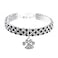 RayMinsino Pet Collar with Diamonds Adjustable Crystal Diamond Elastic Heart Claw Pendant Wedding cat and Dog Small pet Necklace Jewelry