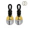 Noble Bells Hand Made in USA Extra Loud Cat or Dog Collar Bell designed for pet tracking potty training and outside use large pair