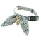 PetSoKoo Bunny Ears Cat Collar Japan Lucky Charm Safety Breakaway Bowtie Kitten Collar with Bell Light Blue