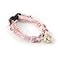 &ccedil;&OElig;&aring;&pound;NECOICHI Regal Crown Cat Collar Navy with Bell Safety Breakaway Soft Lightweight for Cats Kitty Kitten Japanese Stylish Pattern No1 Seller in Japan