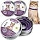 Qualirey 3 Pcs Cat Adjustable Calming Collar Reduce Anxiety Cat Collars for Pets Calm Collar Pacify Kitten Suitable for Small Medium and Large Cats 15 Inches Purple