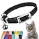 CollarDirect Leather Cat Collar with Removable Bell Safety Elastic Strap Breakaway Alternative Kitten Collar for Small Big Boy Girl Cats