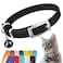 CollarDirect Leather Cat Collar with Removable Bell Safety Elastic Strap Breakaway Alternative Kitten Collar for Small Big Boy Girl Cats