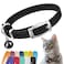 CollarDirect Leather Cat Collar with Removable Bell Safety Elastic Strap Breakaway Alternative Kitten Collar for Small Big Boy Girl Cats