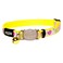 Rogz Reflectocat Collar 812Inch YellowPink