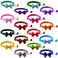 TAMHOO 16 PCS Cute Cat Collars with Bells Breakaway Collars for Girls Small Kittens Pink Bowtie Design Kitten Supplies