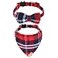 Faleela Breakaway Cat Collar with Bells 2 Pack Cat Collar with Bells Cat Collars with Bandana Accessories for Pet Collars Adjustable for Cats and Small Dogs