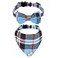 Faleela Breakaway Cat Collar with Bells 2 Pack Cat Collar with Bells Cat Collars with Bandana Accessories for Pet Collars Adjustable for Cats and Small Dogs