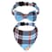 Faleela Breakaway Cat Collar with Bells 2 Pack Cat Collar with Bells Cat Collars with Bandana Accessories for Pet Collars Adjustable for Cats and Small Dogs