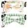Lamphyface 2 PackSet Cat Collar Breakaway with Cute Bow Tie and Bell Plaid Flower for Kitty Adjustable Safety