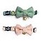 Cognatio Safety Quick Release Cat Collars Soft Kitten Collars with Detachable Bow Tie and Bell Pack of 2 Adjustable 2030 cm