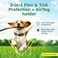 BugMD Paw Guardian Flea and Tick Prevention Pendant for Dogs with AirTag Holder PlantPowered Flea Tick Control for Dog Collars Harnesses Dog Tag with Air Tag Holder Black