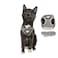 The Fat Cat Travel Cat Harness and Leash Set Adjustable Fit Mesh Cat Harness and Reflective Strap Comfort Walking Vest for Kitten for Outdoor Walking Hiking Small Grey