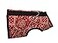 Kitty Holster Cat Harness Secure Cat Harness for Walking Soft Cotton Cat Accessories Comfortable Fit Strong HookandLoop Closure Made in USA Red Bandana XL