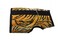 Kitty Holster Cat Harness Secure Cat Harness for Walking Soft Cotton Cat Accessories Comfortable Fit Strong HookandLoop Closure Made in USA Tiger Stripe ML