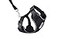 RC Pet Products RC Pets Adventure Kitty Harness Includes Adjustable Airmesh Fabric 6 Leash and DRing Cat Walking Harness Black Medium