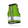 Kitty Holster Reflective Cat Harness HighVisibility Cat Harness for Travel Day and Night Walking Soft Cotton Cat Accessories Breathable Secure Washable Made in USA Loud Lime XL