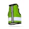 Kitty Holster Reflective Cat Harness HighVisibility Cat Harness for Travel Day and Night Walking Soft Cotton Cat Accessories Breathable Secure Washable Made in USA Loud Lime XL
