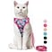 Supet Cat Harness and Leash Escape Proof for Walking Adjustable Cat Vest Harness and Leash Set for Large and Small Kittens Dogs