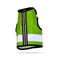 Kitty Holster Reflective Cat Harness HighVisibility Cat Harness for Travel Day and Night Walking Soft Cotton Cat Accessories Breathable Secure Washable Made in USA Loud Lime XS
