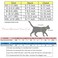 YIZHI MIAOW Cat Harness and Leash for Walking Escape Proof Breathable Mesh Fabric Solid Blue Large Adjustable Cat Walking Jackets Padded Stylish Cat Vest