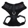 Puppia Douglas Dog Harness OverTheHead Warm Winter Diamond Pattern Adjustable Chest for Small and Medium Dog Black Large
