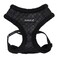 Puppia Douglas Dog Harness OverTheHead Warm Winter Diamond Pattern Adjustable Chest for Small and Medium Dog Black Large